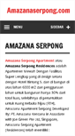 Mobile Screenshot of amazanaserpong.com